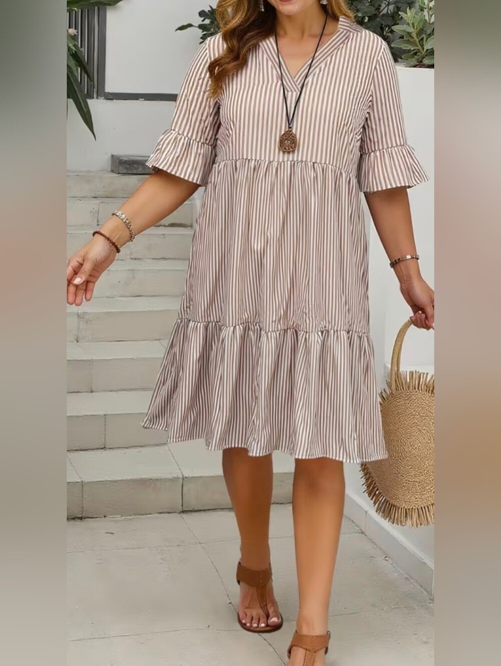 Womens FimarSted Midi Dress Size Medium New With Tags